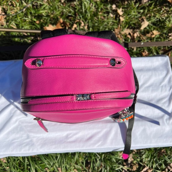 Fendi By the Way Leather Croc Medium Backpack - Picture 13 of 13